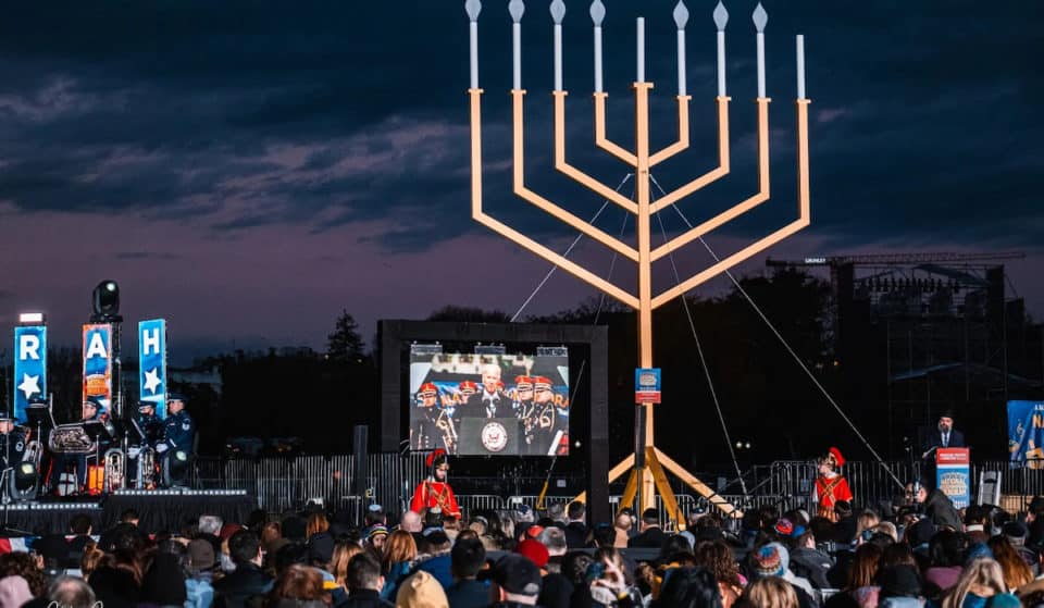 Kick Off Hanukkah In D.C. With The Lighting Of The National Menorah