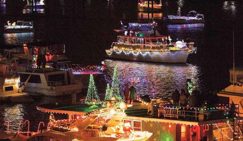 The 30th Annual District Holiday Boat Parade Hit The Water Saturday Night