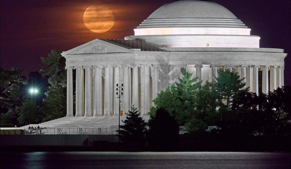 This Weekend’s ‘Double’ Full Moon Will Light Up D.C. Skies