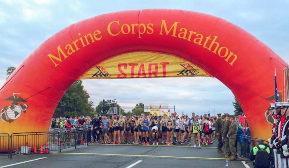 The Marine Corps Marathon Is Returning To D.C. This Weekend
