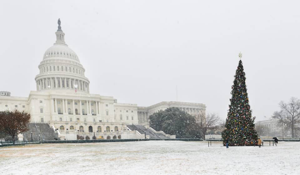 D.C. Temperatures To Plunge This Weekend, With Possibility Of A White Christmas