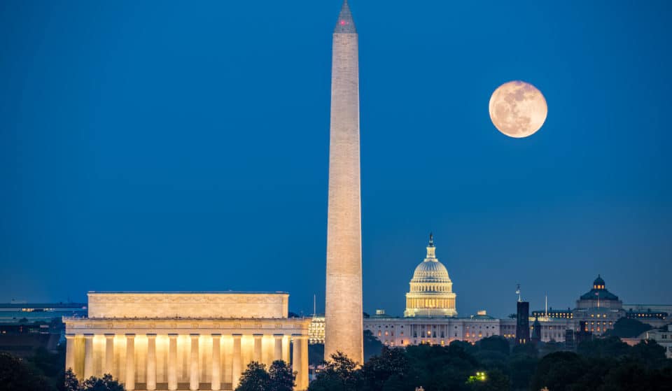 Tonight’s Full Wolf Moon Will Illuminate D.C. Skies