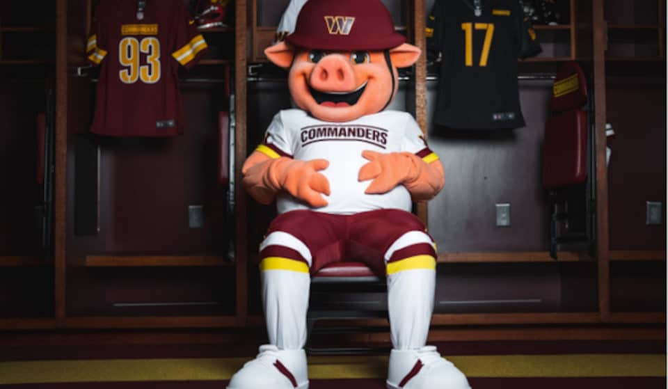 The Washington Commanders Unveil New Mascot