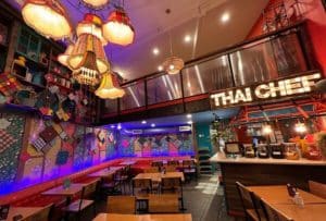 Gorgeous interiors at Thai Chef Street Food