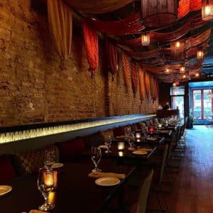 Interiors inspired by India at Pappe in DC