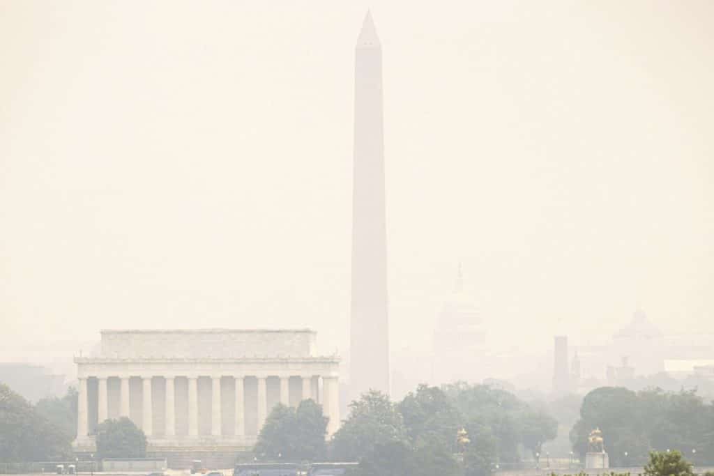 Washington D.C. Air quality