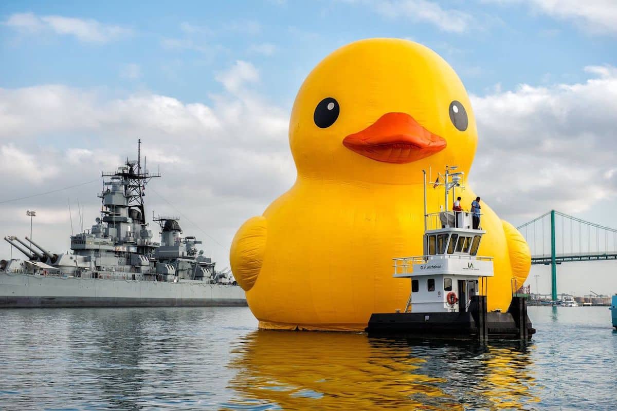 Duck Duck Dmv Worlds Largest Rubber Duck Making Its Maiden Voyage For Dc Area 4162